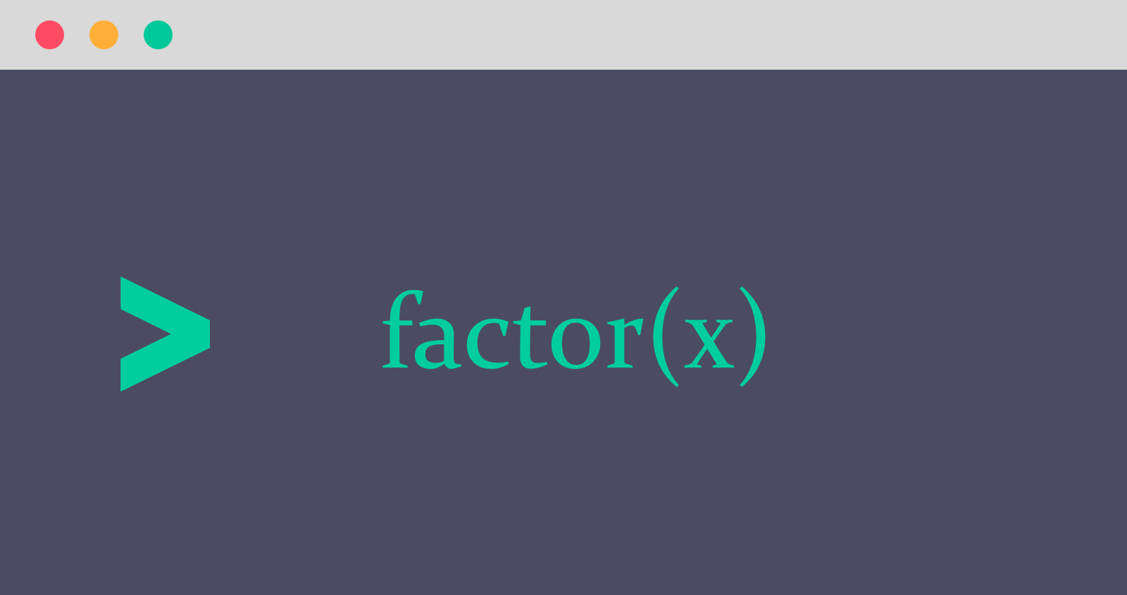 Factor Image