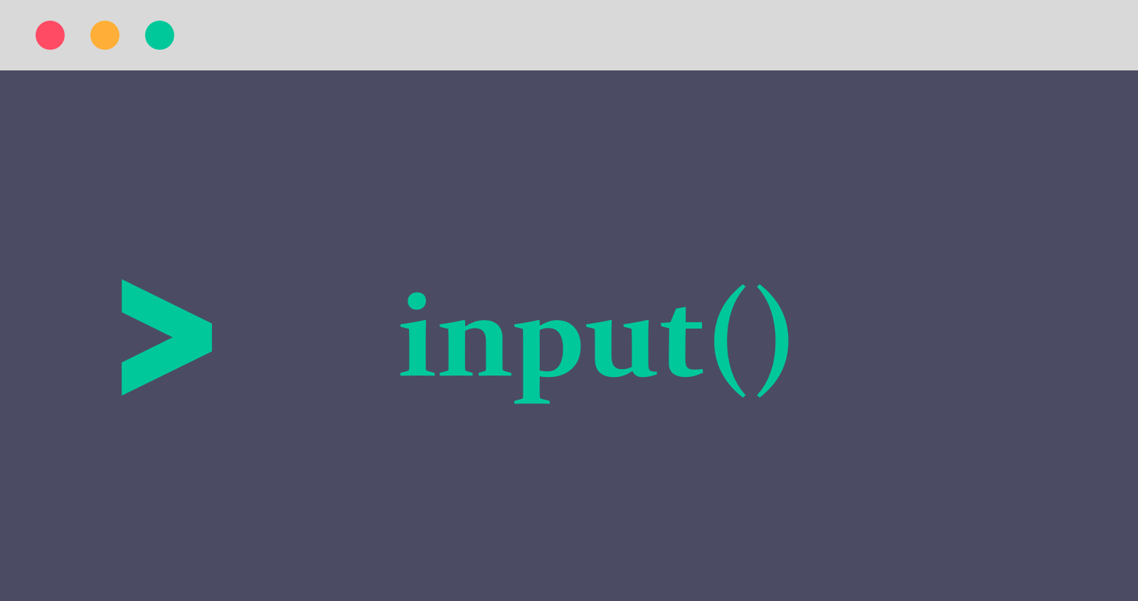 Read Input Image