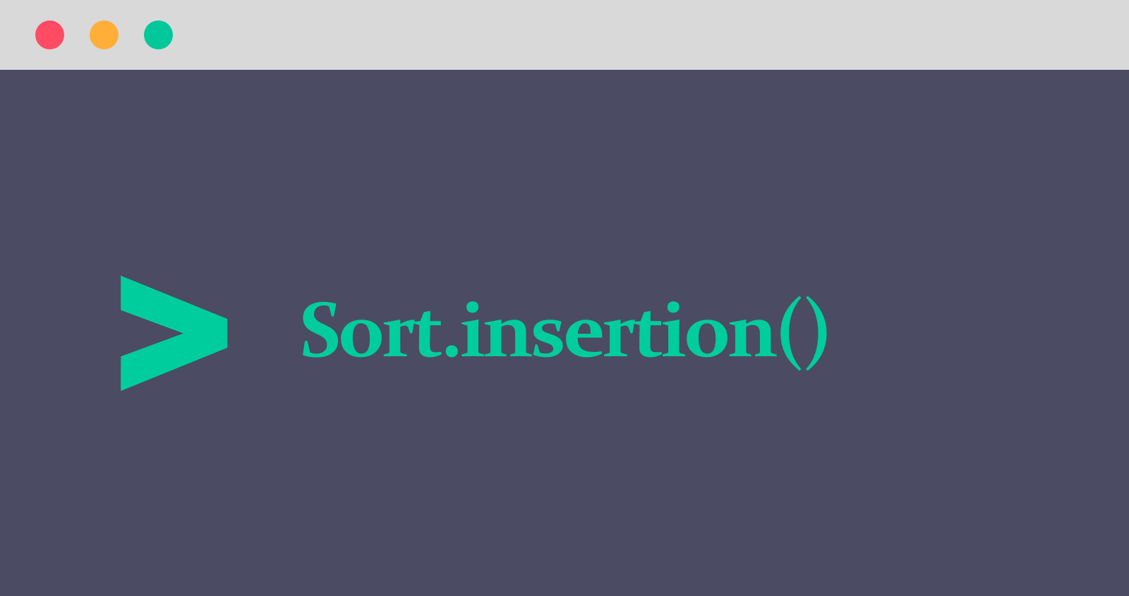Insertion Sort Image