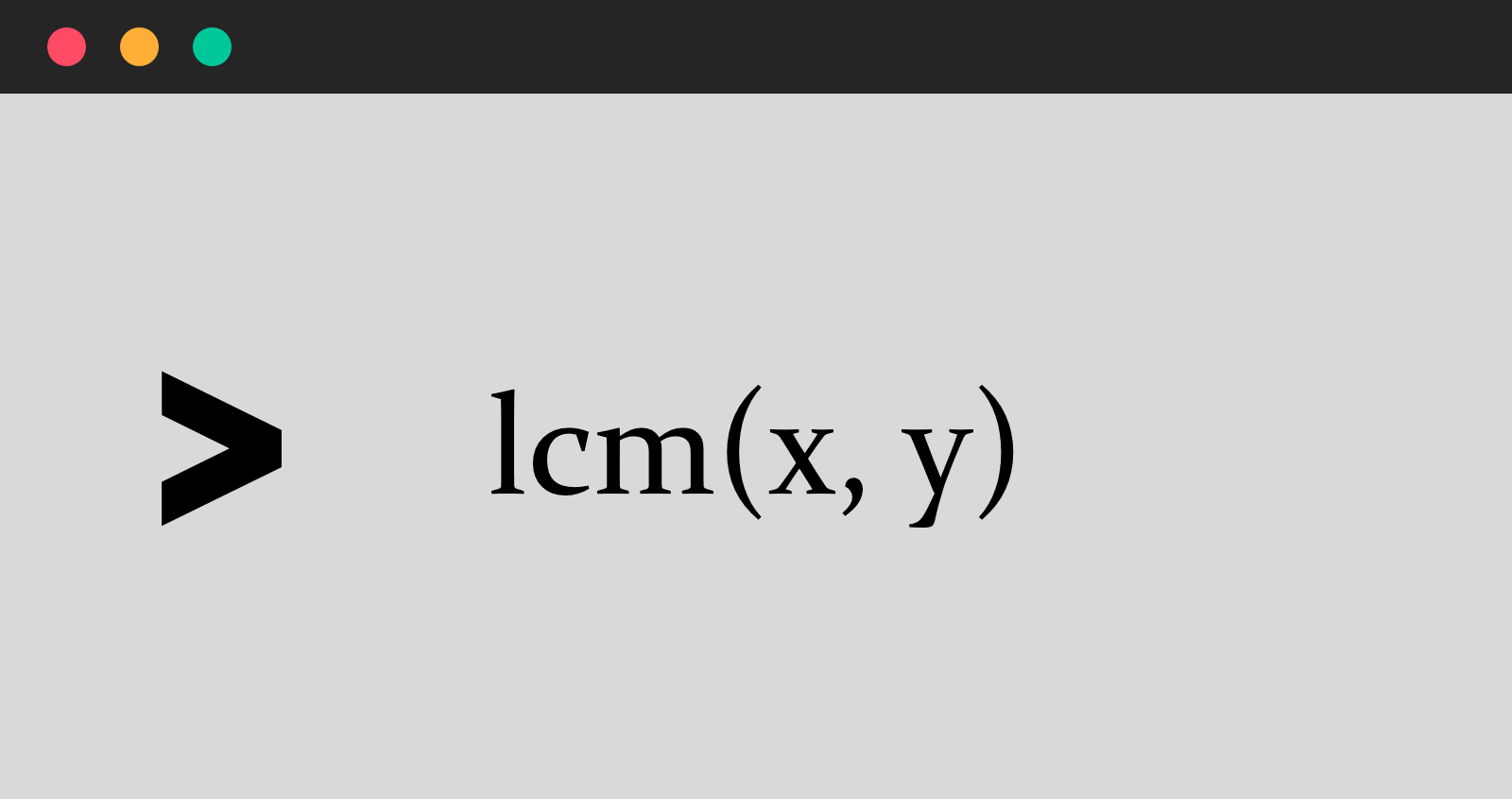 LCM Image