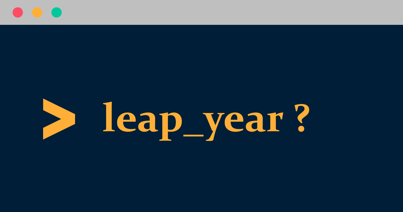 Leap Year Image