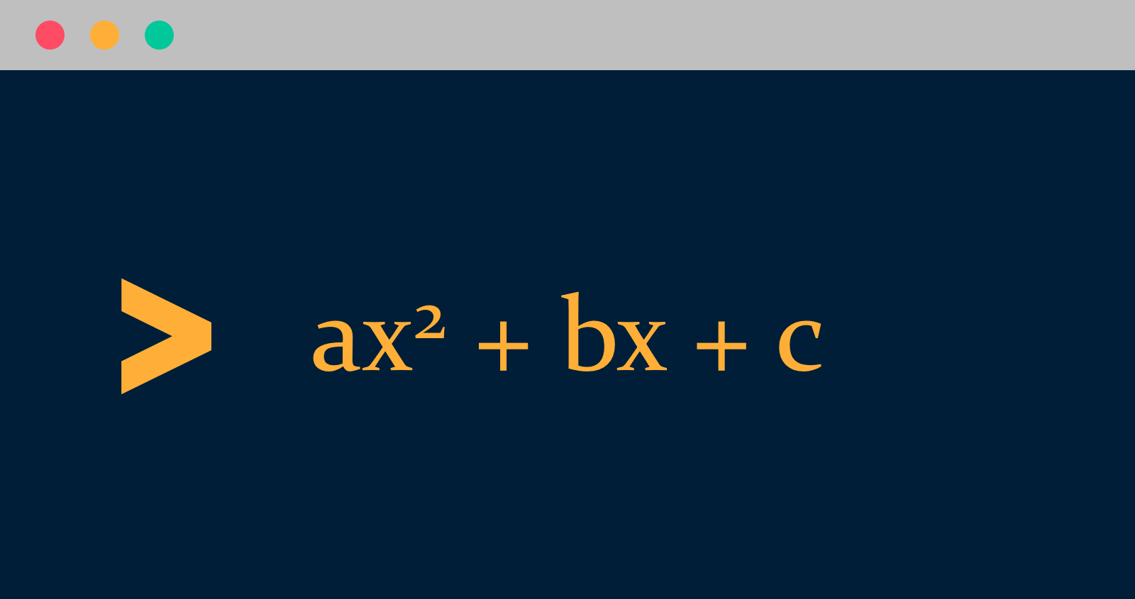 Quadratic Roots Image